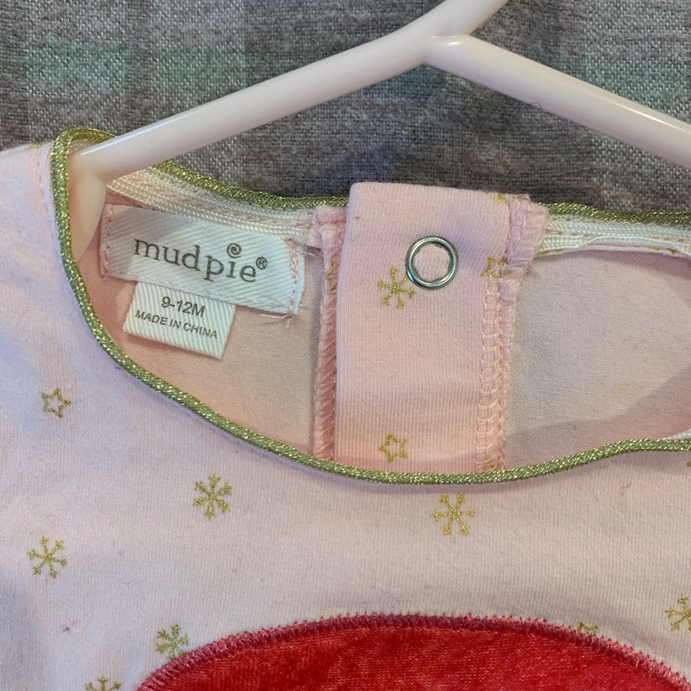 MUDPIE Santa Romper - Picture 2 of 4